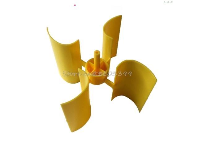 Mini Wind Turbine Blade Vertical Axis Micro-generator Blades Small Set M12 dropship
