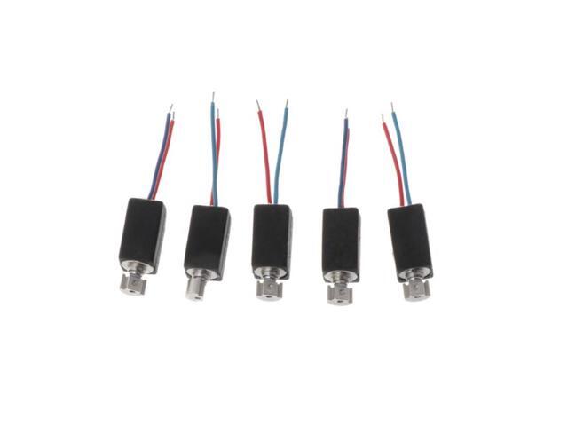 5pcs 15-3V Micro DC Motor Toy Model Vibration Motors DIY Toy Component Hollow Cup
