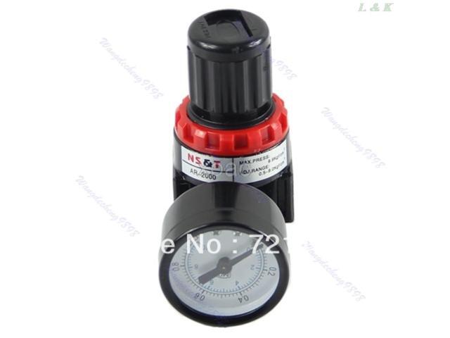Air Control Compressor Pressure Gauge Relief Regulating Regulator Valve AR2000 M05 dropship