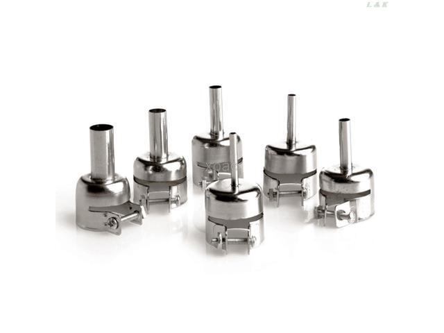 6Pcs 850 Circular Nozzles Hot Air Rework Reflow Soldering Station 3/4/5/6/8/10mm M09 dropship