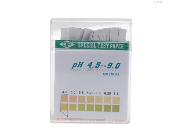 100 Strip Two Color Saliva Slaver For Urine Pregnancy Test Paper PH 45 90 Include Packcing Box M10 dropship