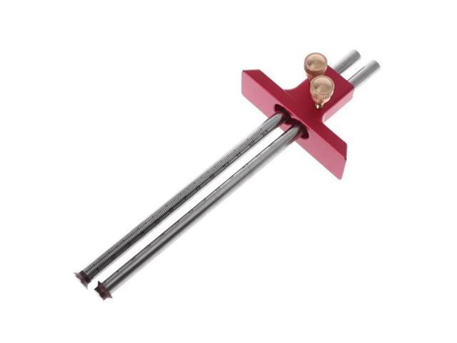 Carpentry Scriber Double Headed Scribe Blade Woodworking Double-Line Marking Gauge Ruler Tools For Carpenters