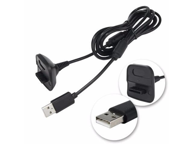 USB Charging Cable Wireless Game Controller Gamepad Joystick for Xbox 360 DC 5V