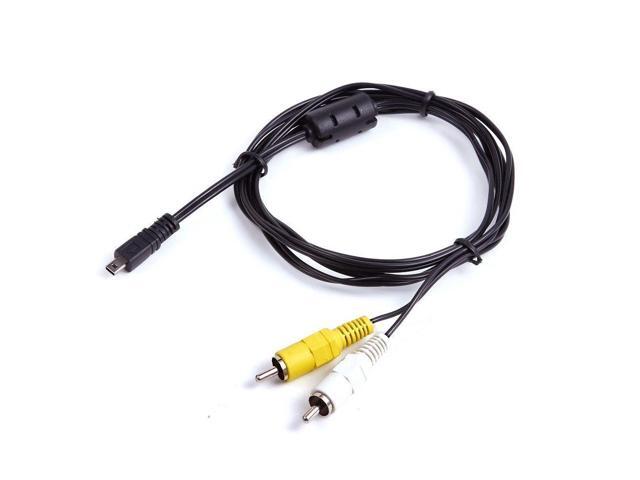AV A/V Audio Video TV-OUT Cable Cord Lead For Nikon Coolpix Camera PN# EG-CP14