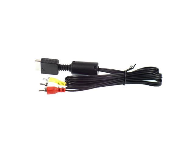 4lot PS1 PS2 PS3 RCA TV AV Audio & Video Cable Lead Cord for Play station Hot PS2 AV 2 AV