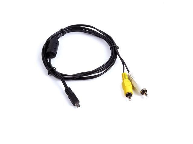 AV A/V Audio Video TV-Out Cable Cord Lead For Panasonic Lumix CAMERA DMW-AVC1 8PIN NIKON