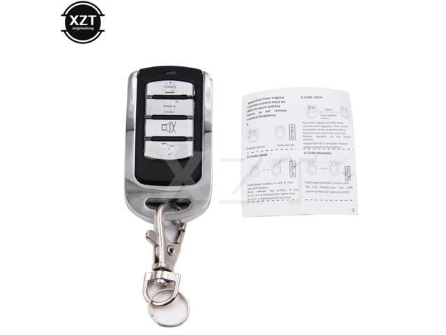 Garage Door Remote Control 433MHZ Wireless Copy Learning Auto Remote Control 4 keys Cloning Gate Garage Door Duplicator Key