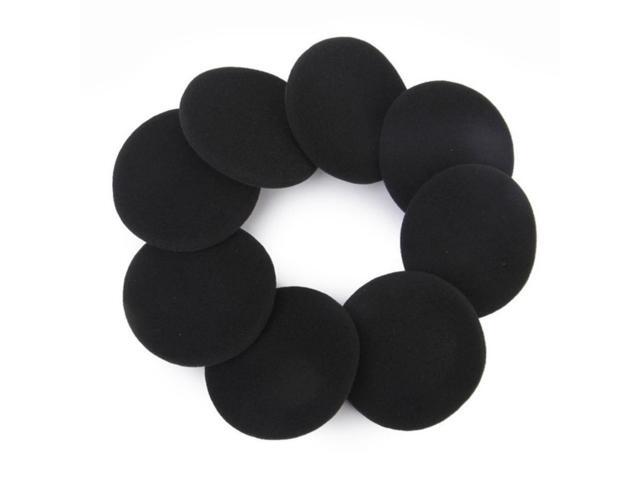 4 Pair 55mm Replacement Earphone Pad Covers for Headset Headphone Black