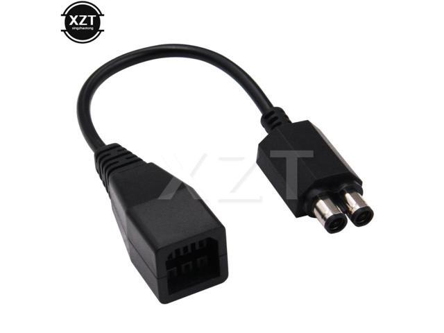 255cm Black AC Power Supply Cable Converter Adapter For Microsoft Xbox 360 To Xbox 360 Slim Game Cable