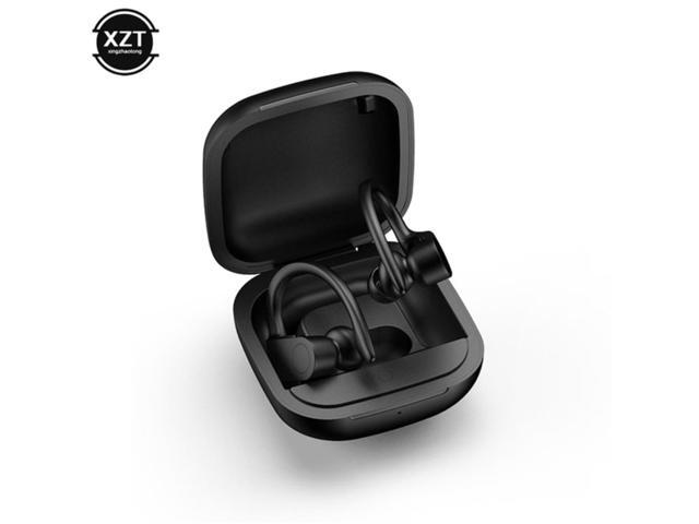 Wireles Bluetooth Earphones Waterproof Sports Earbud ear hook Noise cancelling TWS Headphones Stereo Mic Headsets Charging Box