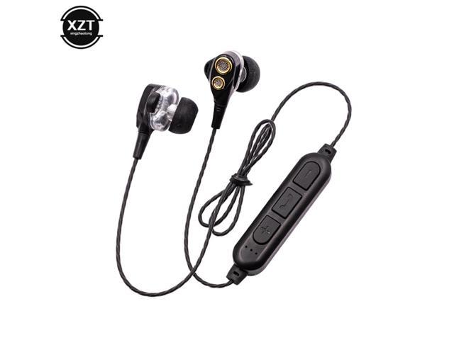 Bluetooth 41 Earphones Four Speakers 6D Surround Sound With TF Card Stereo Bass Sport Wireless Headphone For Mobile Phone