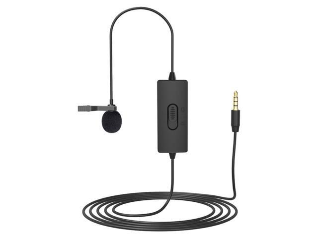 Professional Lavalier Microphone Camera Noise Reduction Recording Microphone Mini Microphone for Live Meeting Vlog