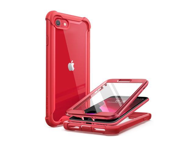 i-Blason Ares Clear Series Designed for iPhone SE 2020 Case/iPhone 7 Case/iPhone 8 Case [Built-in Screen Protector] Full-Body Rugged Clear Bumper
