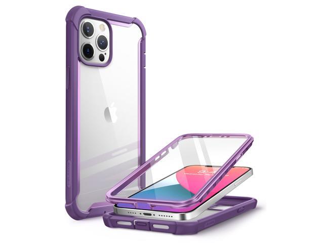 i-Blason Ares Series iPhone 12 Pro Max Case 67' 2020 Release Dual Layer Rugged Clear Bumper Case for iPhone 12 Pro Max with Built-in Screen