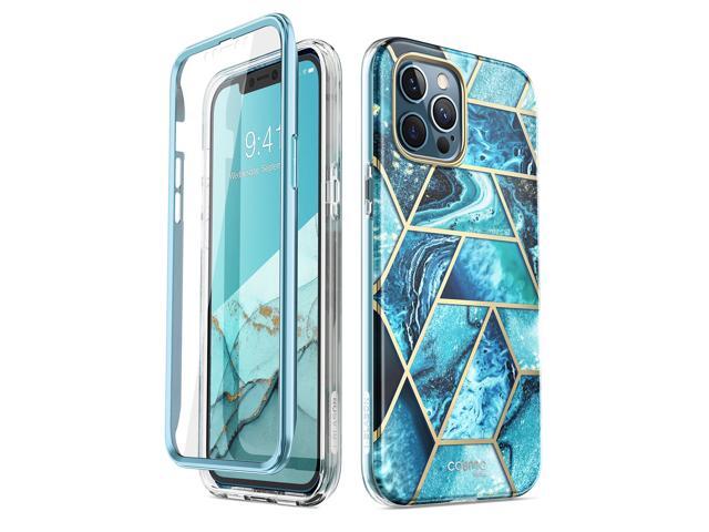 i-Blason Cosmo Series Case for iPhone 12 Pro Max (2020 Release) Slim Full-Body Stylish Protective iPhone 12 Pro Max Case with Built-in Screen