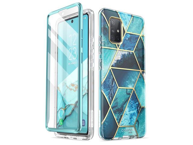 i-Blason Cosmo Series Case for Samsung Galaxy A51 5G [Not Fit Galaxy A51 4G Version] Slim Stylish Full-Body Protective Case with Built-in Screen