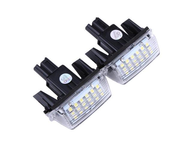 2Pcs Car Led License Plate Light Parking Light External License Plate Light For Toyota Camry