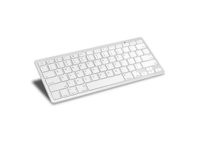 1 Piece Ultra-slim Wireless Keyboard Bluetooth 30 For IPad/iPhone Series/Mac Book/Samsung Phones/PC Computer White