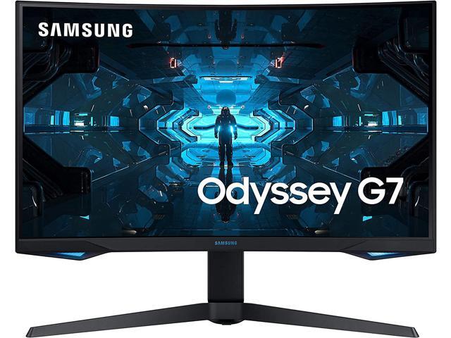 SAMSUNG 27' Odyssey G7 QHD 1000R Curved Gaming Monitor