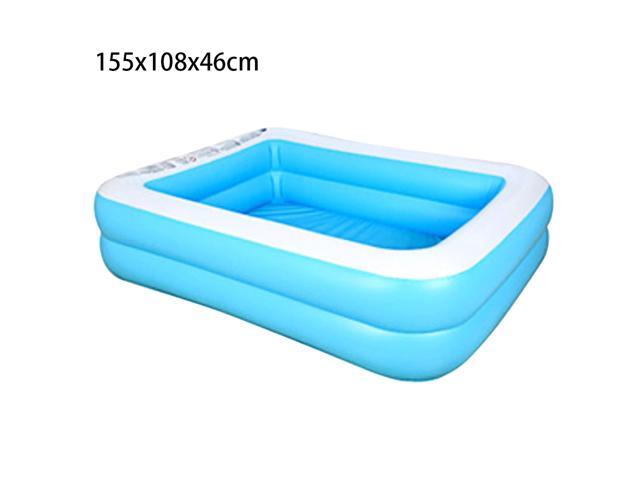 155x108x46cm Family Inflatable Swimming Pool Household Baby Wear-Resistant Thick Marine Ball Pool for Baby Kiddie Kids Infant Toddlers