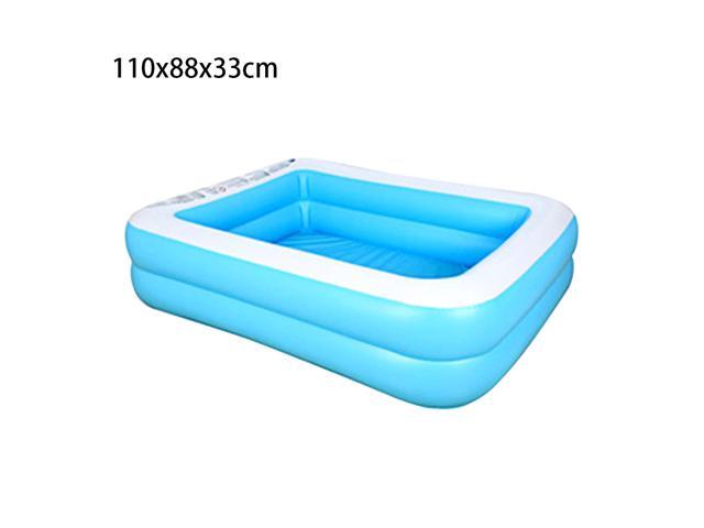 110x88x33cm Baby Marine Ball Inflatable Swimming Pool Kids Adults Household PVC Home Family Above Ground Inflatable Outdoor Swimming Pool