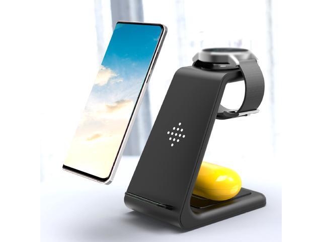 3 in 1 Wireless Charger Charging Dock Cradle Stand For IWatch For Samsung Fast Steady Charging Speed