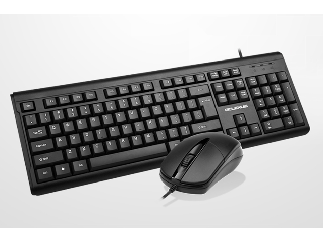 2021 Business Waterproof Office USB Mouse USB Keyboard Wired Set