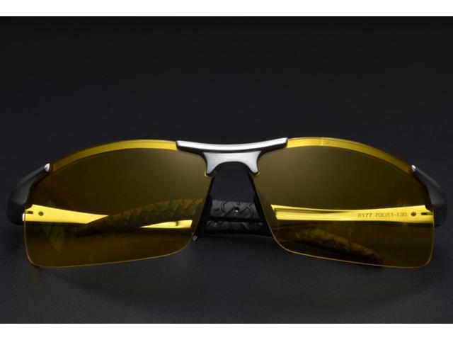 KH Night Driving Glasses for Night Glasses Polarized HongKong Famous Brand KH Night Vision Male Sunglasses Driver Goggles