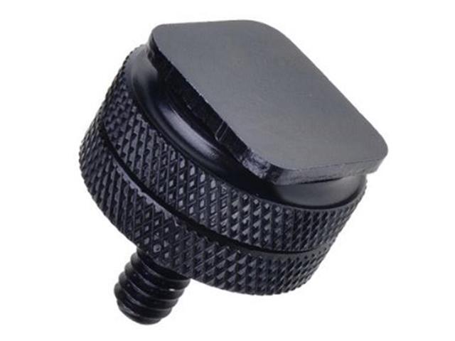 Durable Pro 1/4 Mount Adapter F Threaded Tripod Sled Flash Hot Shoe Black