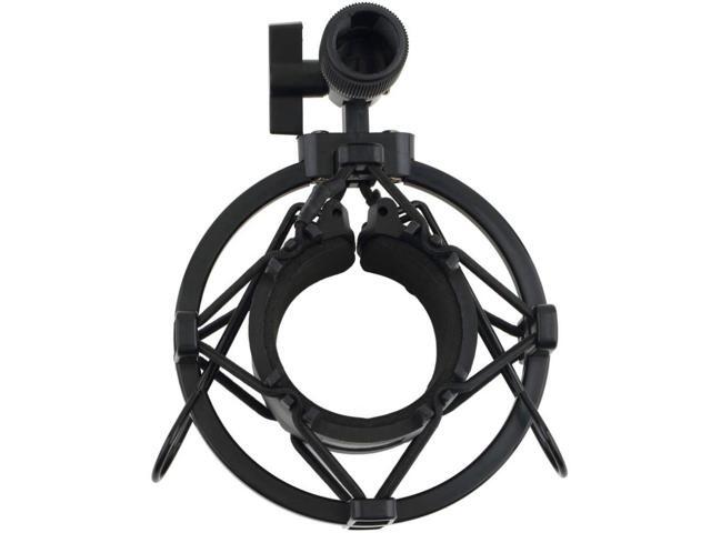 Hot Universal 3KG Bearable Load Mic Microphone Shock Mount Clip Holder Stand Radio Studio Sound Recording Bracket Black