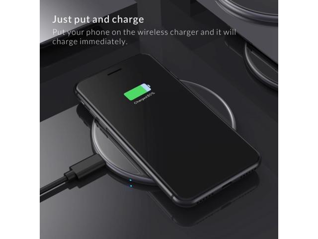 15W Qi Wireless Charger for iPhone 11 Induction Fast Wireless Charging Pad for Samsung Huawei