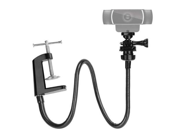 Camera Bracket with Enhanced Desk Jaw Clamp Flexible Gooseneck Stand for Webcam Brio 4K C925e C922x C922 C930e C930 C920 C615