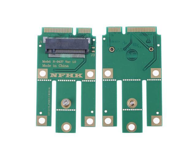 A+E Key A Key M2 NGFF Wireless Module To MINI PCIE Adapter For Wifi Bluetooth Wireless Card Networking