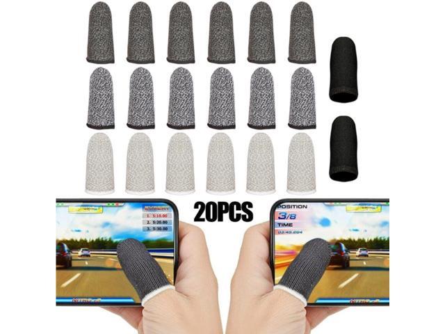 20pcs Phone Game Finger Sleeve Screen Gaming Controller Touch Screen For PUBG Finger Cot For Child