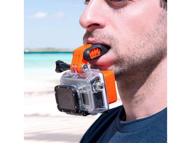 Mouth Mount Bite Accessories Set Kit for Surfing Diving for GoPro Hero Camera