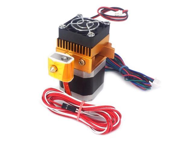 MK8 Extruder Kits J-head Hotend 04mm Nozzle Kit 175mm Filament Extrusion 3D Printers Parts with Box Motor Throat Aluminum Part