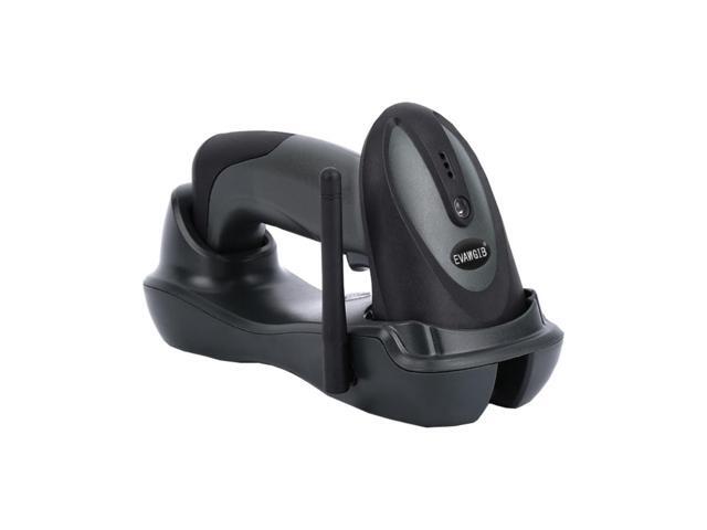 433MHz Wireless 1d laser handheld good quality Barcode Scanners Reader With charging base Holder Warehouse Use EV-W903