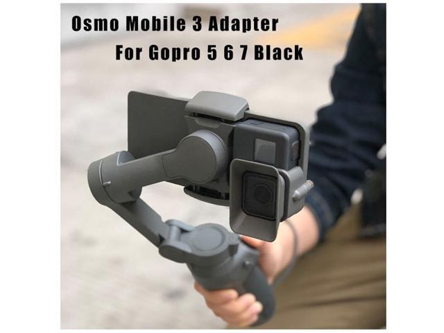 Camera Handheld Adapter Mount Holder for DJI OSMO Mobile 3 Transfer for GoPro 5/6/7 Camera