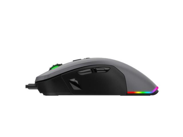 Laptop Desktop Computer Mouse USB Wired Gamer Gaming Mice with 9 Programmable Buttons 6 DPI Settings 5000
