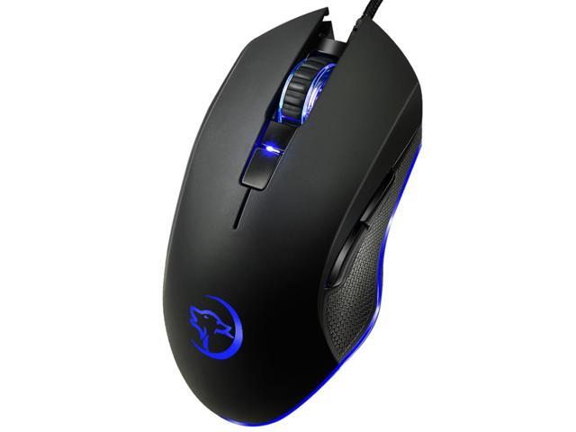 Gaming Mouse Wired [3200 DPI] [Breathing Light] Ergonomic Game USB Computer Mice RGB Gamer for Desktop Laptop PC