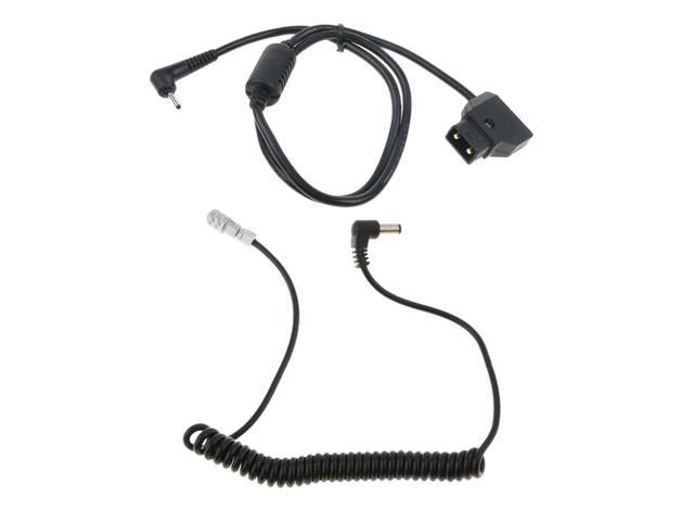 Power Cable for BMPCC 4K Camera DC Port Cord & D-tap 25-07 Jack Wire Replacement Part