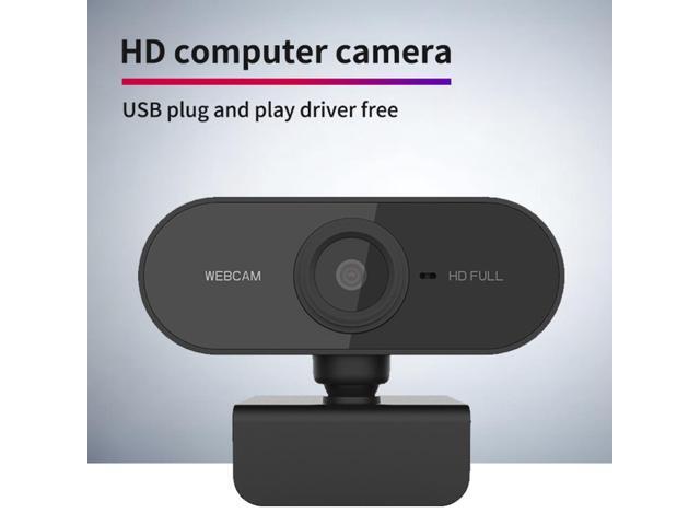Smart Rotatable HD Webcam PC Desktop Laptop Plug & Play Web Camera Cam