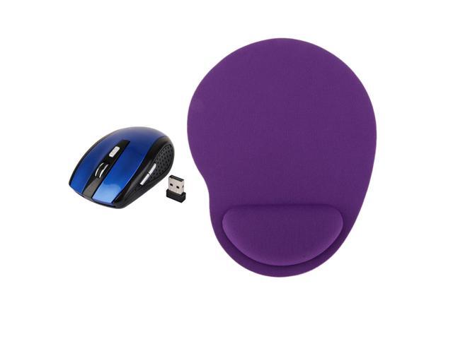 24GHz USB Wireless Mouse Optical Cordless Mice +Mouse Pad for Laptop