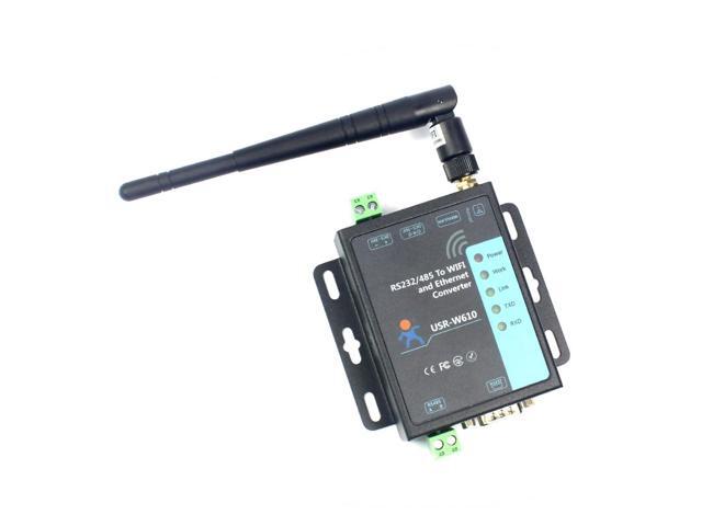 USR-W610 Serial to WiFi Ethernet Wireless Converter RS232 RS485 Serial Server Support WatchDog Modbus Gateway TCP UDP Client171