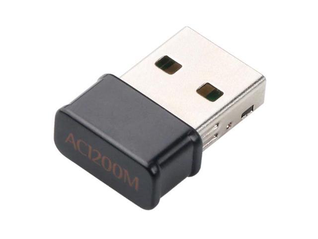 Mini USB Wi-fi Adapter 1200Mbps Dual Band 24Ghz/5Ghz Wireless/WiFi AC Adapter for Windows XP/Vista/7/8/10 Mac