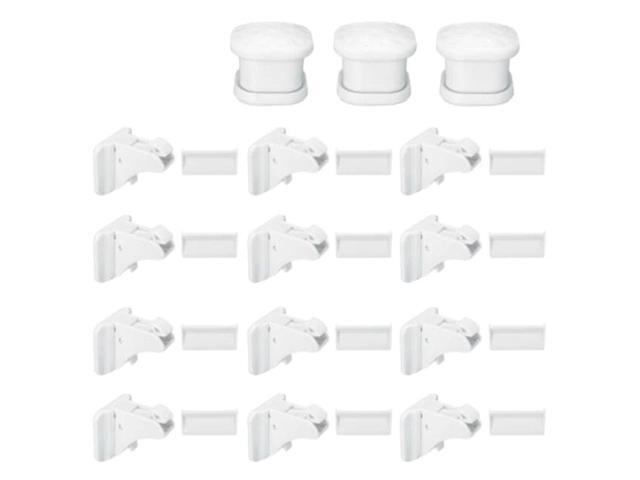 30 Pcs Magnetic Cabinet Drawer Cupboard Lock Kids Baby Safe Child Proof Kit