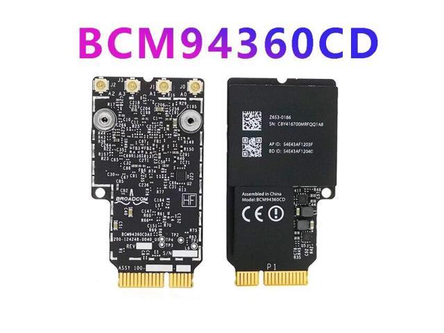 BCM94360CD WIFI Wireless Bluetooth 40 Dual Band 1750Mbps 24G 5G Bcm94360Cd Card Airdrop Handoff for Hackintosh MAC OS