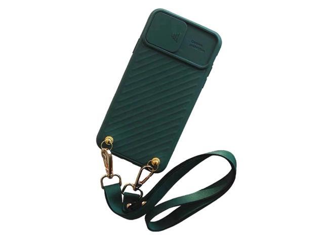 for iPhone 12/12 Pro Camera Shoulder Strap Lanyard Lens Phone Cover
