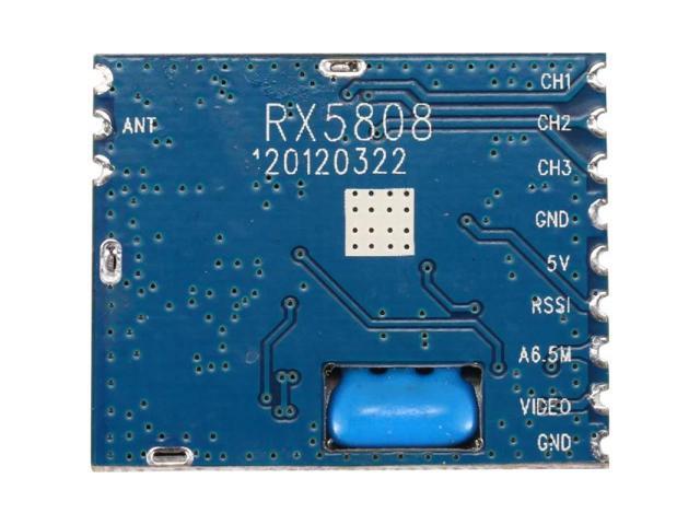 58G FPV Mini Wireless Audio Video Receiver Module RX5808 for FPV System RC Helicopter RC Parts