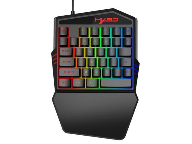 35 Buttons Gaming Keyboard Mechanical Keyboard Backlight Gaming Key-Pad Mobile Phones Game Accessories